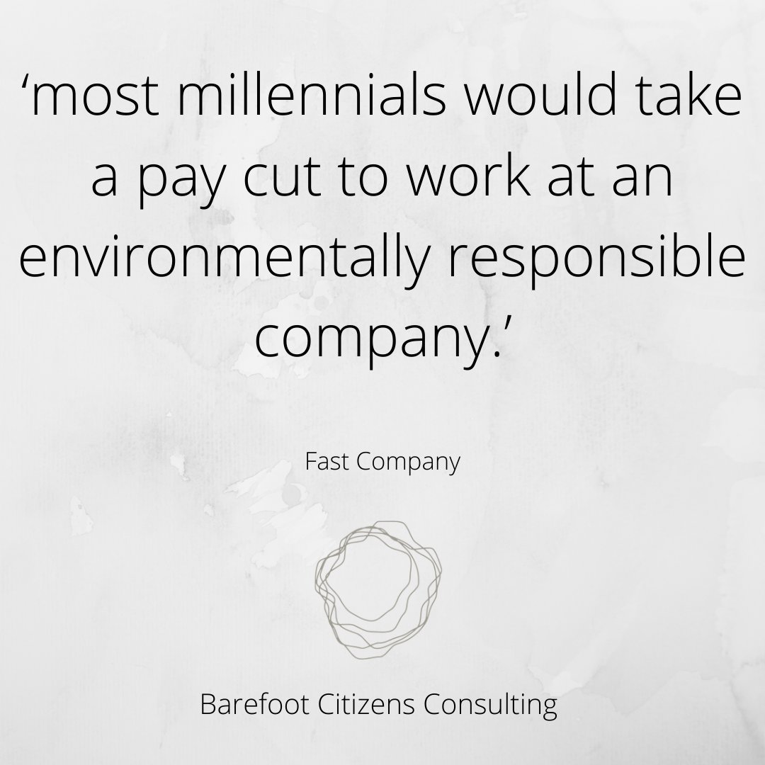 BarefootCitize1's tweet photo. With the rise of millennials and future generations entering the workforce what are you doing to attract and retain the best talent in your industry?  Get in touch today on putting purpose at the centre of your business strategy and creating a competitive advantage. https://t.co/hZFhxDQY3j