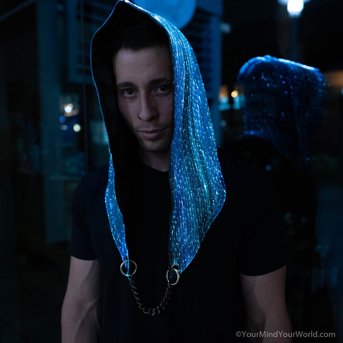 Excited to share the latest addition to my #etsy shop: Rave Hood Burning Man Festival Clothing LED Light Up Hood etsy.me/3wmybWs #lightuphood #ravehood #festivalhood #burningman #burningmanclothing #festivalclothing #edm #ledclothing #coolhood