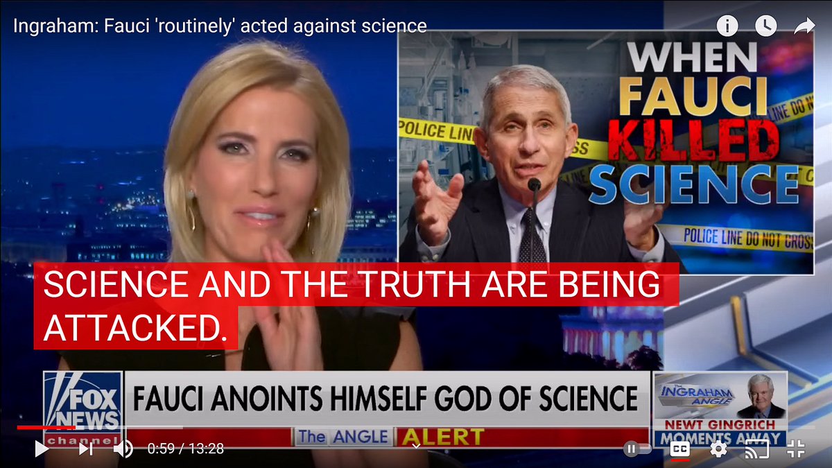 SeekingTruth4us's tweet photo. #FauciLiedPeopleDied #EarlyTreatment:
@IngrahamAngle #PuppetMD #Fauci #Fraud #Fraudci tries to now suggest attacking him is attacking Science & Truth LOL!
https://t.co/hcbkCgkEky
(Backup https://t.co/J0pUfL50cj)
#CrimesAgainstHumanity #InvestigateFauci:
https://t.co/e5rD5ijUFh) https://t.co/NbTE4O2rxa