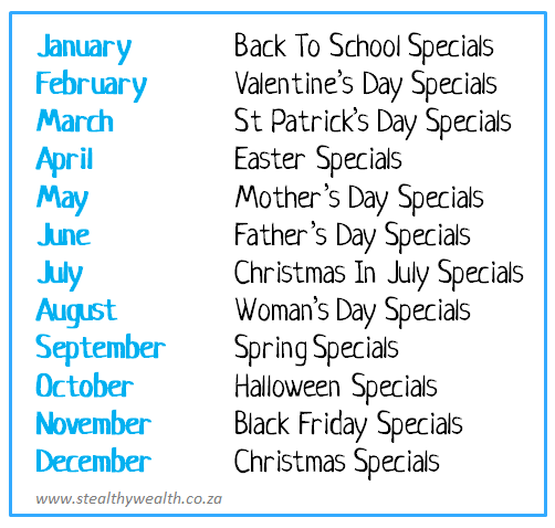 SaStealthy's tweet photo. Retailers have a plan for every month of the year

Stay strong! https://t.co/LXic7oGRJf
