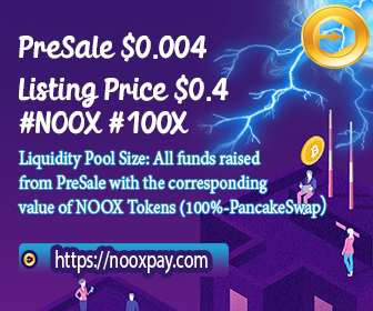 nooxpay's tweet photo. @binance Airdrop is Live!!
Get 2500 NOOX ($10) tokens.
500 NOOX tokens ($2) for each referral.
Link Airdrop https://t.co/HbezEAGlpW

Private sale 1 NOOX = $ 0,002
Presale 1 NOOX = $ 0,004
Listing Price PancakeSwap= $ 0,4 (100x)

#NOOX #NOOXPAY #BSC #Binancechain https://t.co/CWVJa7vB0n