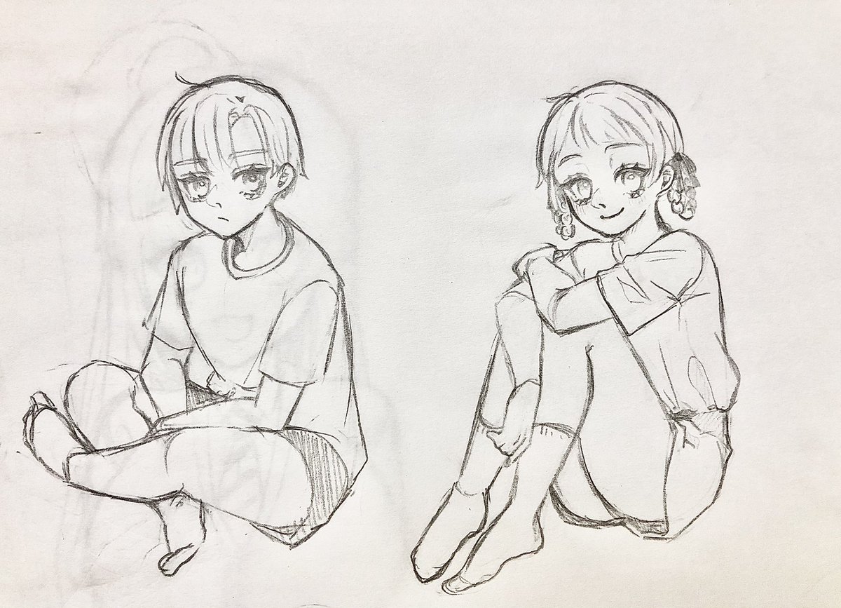 授業で描いたやつ 