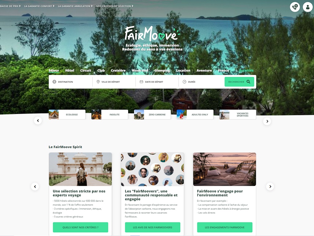 Jean-Pierre Nadir <a href="/jpnadir/">Jean-Pierre Nadir</a> revient dans le tourisme avec #FairMoove, une agence de voyages pas comme les autres... 🔽
#tourisme #durable #travel

ow.ly/2cP450F74q3