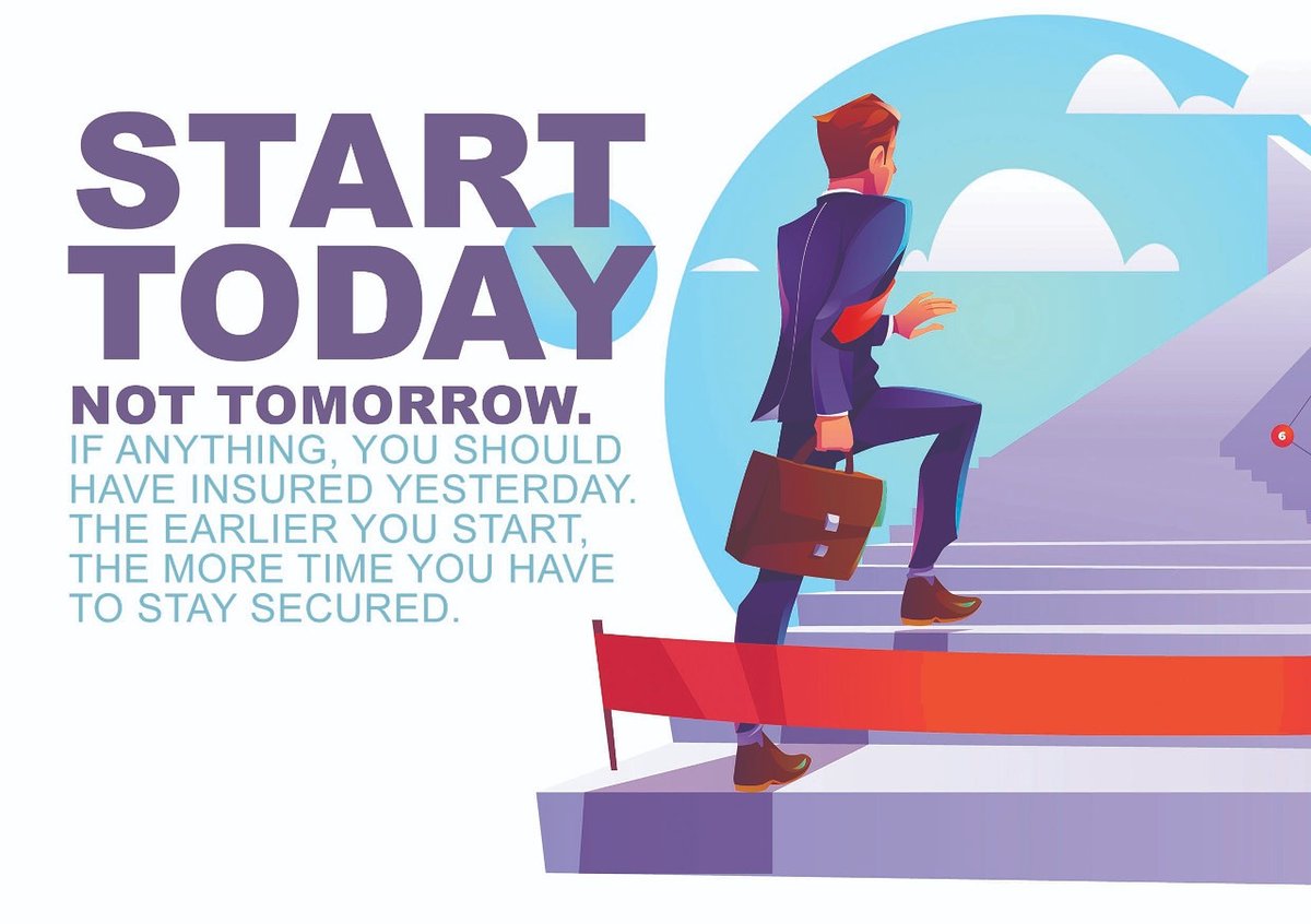 MidhunInsurance's tweet image. When Is The Right Time To Buy An Insurance Policy? 
TODAY. INSURE TODAY NOT TOMORROW IF ANYTHING, YOU SHOULD HAVE INSURED YESTERDAY. THE EARLIER YOU START, THE MORE TIME YOU HAVE TO BE SECURED.
midhuninsurance.com/2021/06/10/whe…