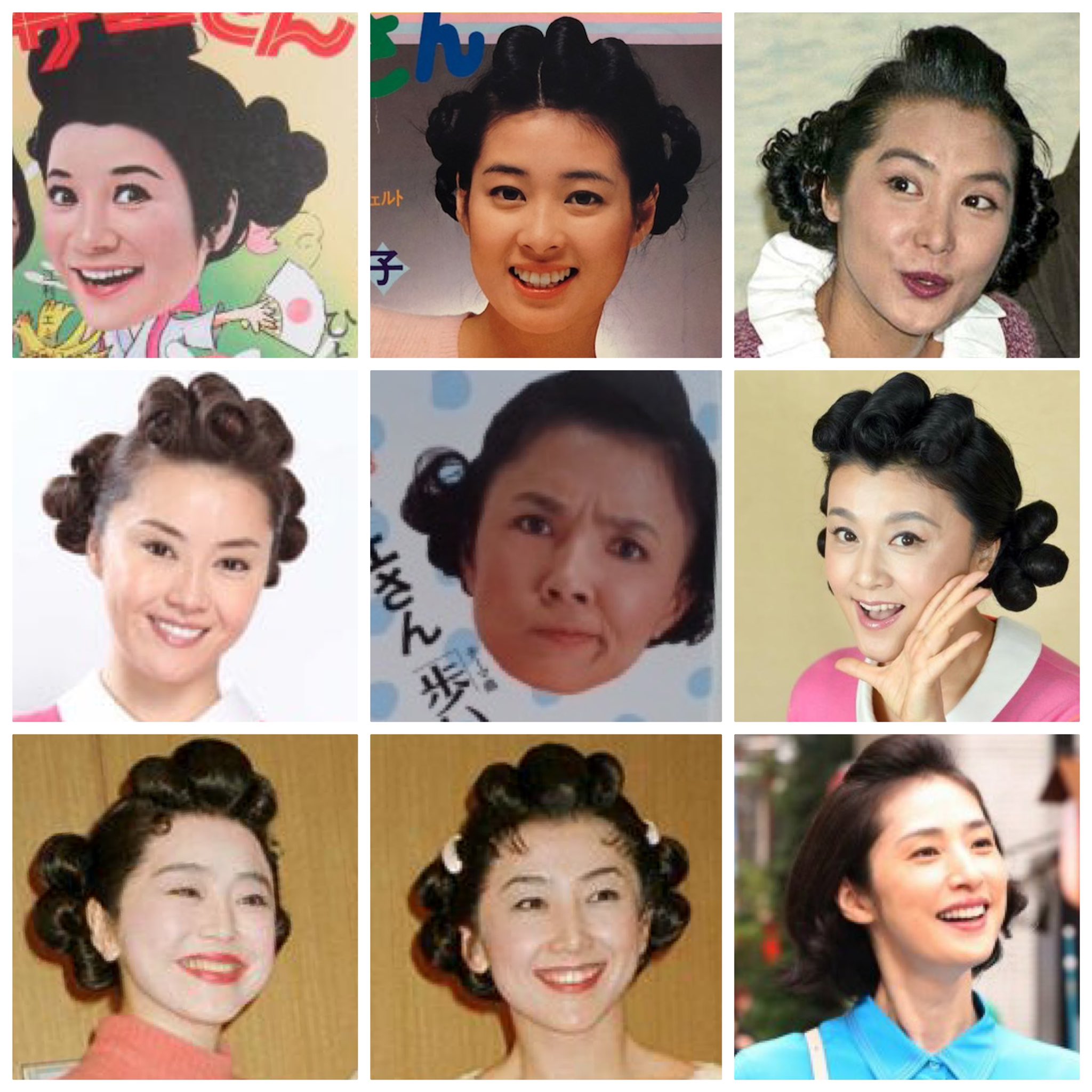 空色ノキモチ 同じキャラで違う俳優を晒せ 意外にこれ知られてないんですけど 思っていた以上に多かったな サザエでございま す 江利チエミ 星野知子 浅野温子 観月ありさ 榊原郁恵 藤原紀香 熊谷真実 東ちづる 天海祐希 サザエさん 長谷川