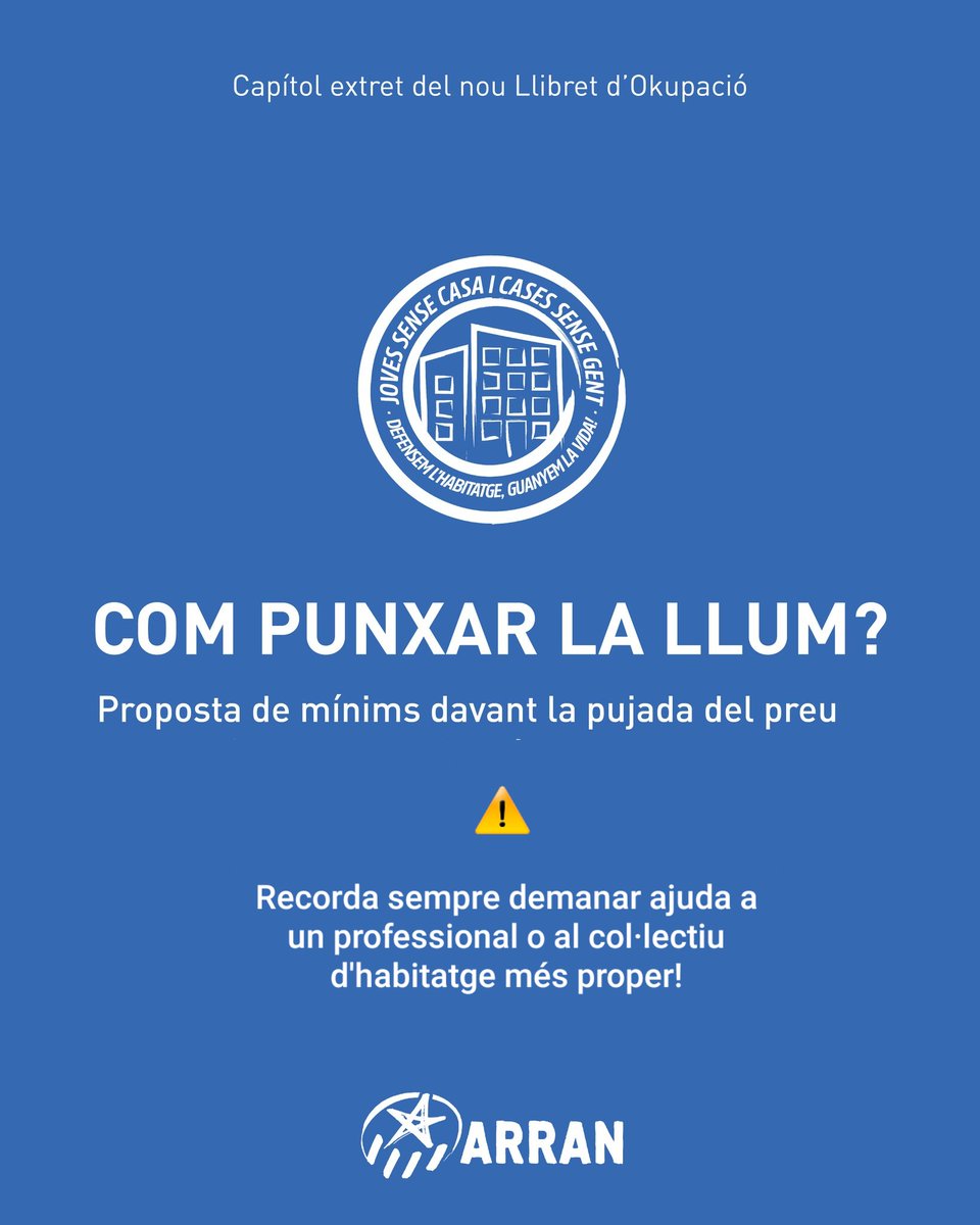 Arran_jovent's tweet photo. 💡 Jove, davant la nova tarifa elèctrica, no planxis de matinada. Punxa la llum! https://t.co/Bu3JPuqC5C