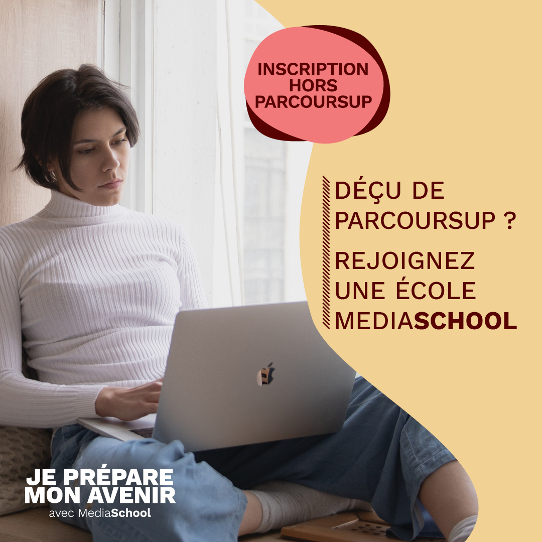 Des difficultés avec #Parcoursup ?
Le groupe #MediaSchool et ses écoles vous accueillent pour poursuivre vos études et révéler vos talents partout en France  ▶️ jepreparemonavenir.com