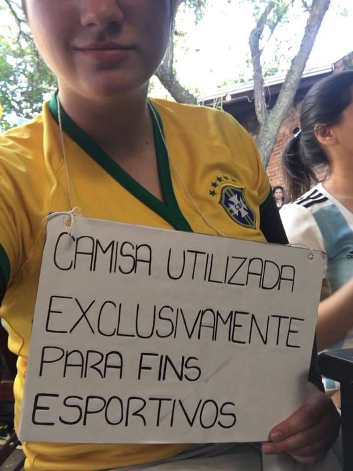 copa do mundo chegando e eu vou estar assim pra não ser confundida com gado