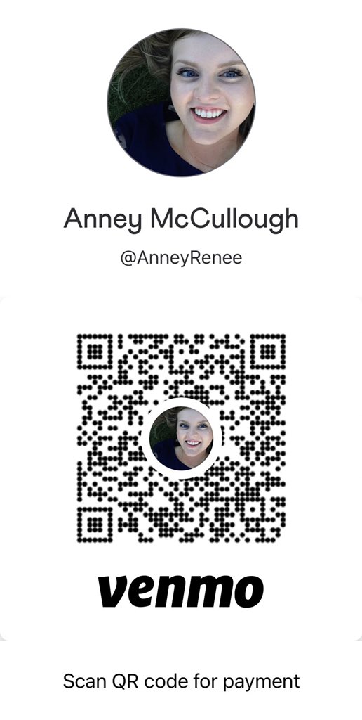 AnneyRenee's tweet photo. @Venmo 🤗🤗🤗 https://t.co/sDXTnyyz4V