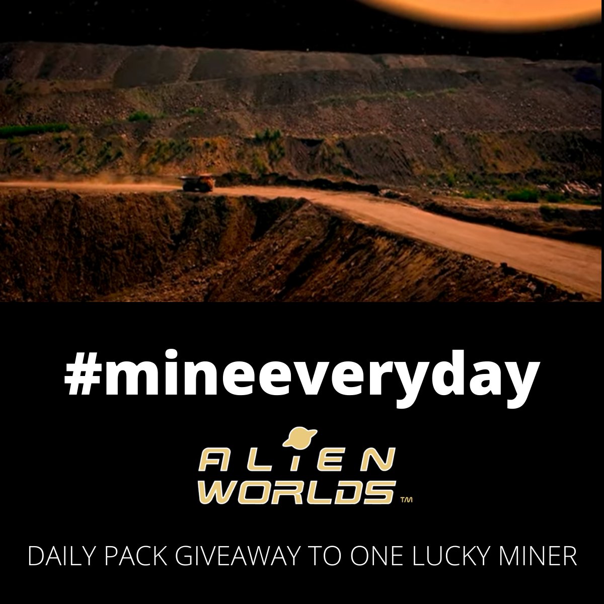 AlienWorlds's tweet photo. Question #3 of the Alien Worlds quiz is :
How do you teleport TLM to BSC and what is the contract token address?
Make sure to retweet and comment with your wax address!
#mineeveryday
https://t.co/qPKjGwOrWU https://t.co/Cxb8YoVUfu