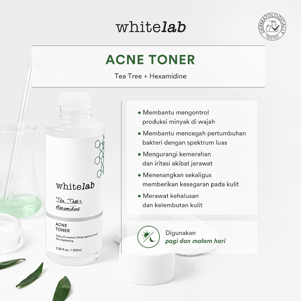 Whitelab exfoliating toner