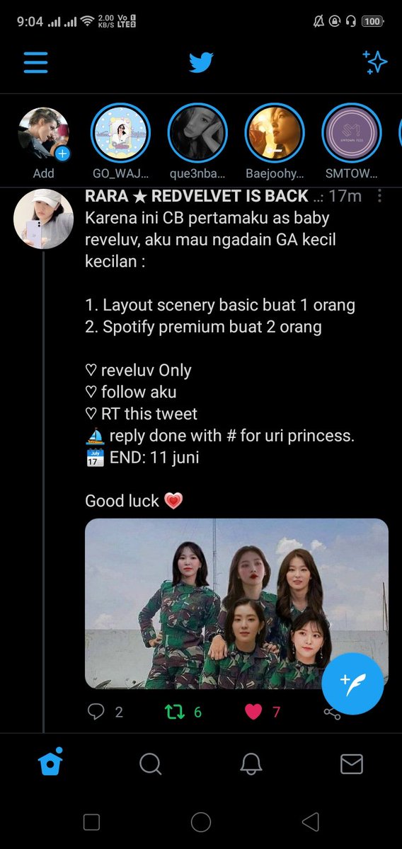 hi_vanbee's tweet photo. @sicheyng Udah nih ππ
RED VELVET COMEBACK
#2021RedVelvetKelarWamil
#RedVelvetDischarge @RVsmtown https://t.co/NZjXzBznT2