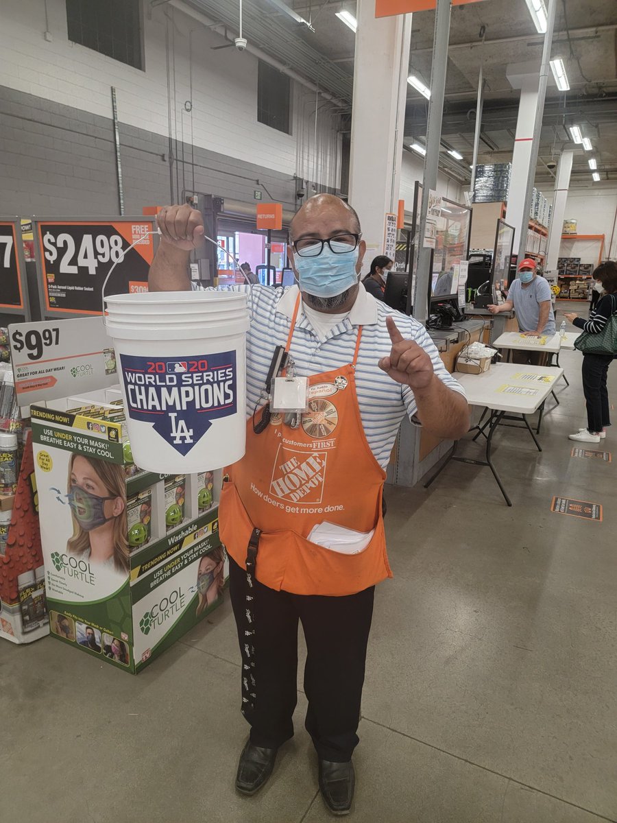 Joel knows who's #1 💙⚾️🧡 #Dodgers  #Champions