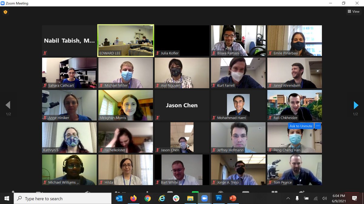 The future of #neuropathology is bright! #AANP Scholars' (hybrid) Workshop held today, St. Louis and across the US.