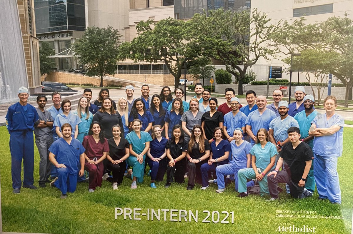 Brandi Mize (@brandimizemd) on Twitter photo Huge thanks to <a href="/DeBakeyCVedu/">DeBakey CV Education - World Class CV Training</a> and <a href="/HMethodistCV/">Houston Methodist CV</a> for an incredible pre-intern bootcamp experience! Bonus: finally meeting my #VascSurg colleagues!!
<a href="/FutureVascSurgn/">FutureVascSurgeons</a> #PreIntern2021 #vascular Huge thanks to <a href="/DeBakeyCVedu/">DeBakey CV Education - World Class CV Training</a> and <a href="/HMethodistCV/">Houston Methodist CV</a> for an incredible pre-intern bootcamp experience! Bonus: finally meeting my #VascSurg colleagues!!
<a href="/FutureVascSurgn/">FutureVascSurgeons</a> #PreIntern2021 #vascular