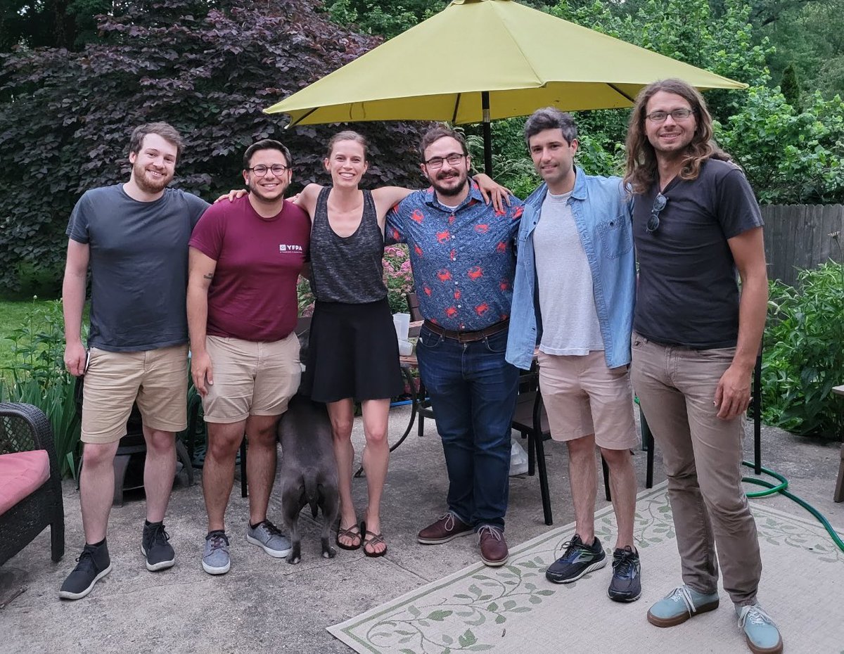 Members of the YFPA Steering Committee vaxxed and watching the <a href="/PreservationPHL/">PreservationAlliance</a>’s 25th Annual Preservation Awards!

#yfpaphilly #yfpa