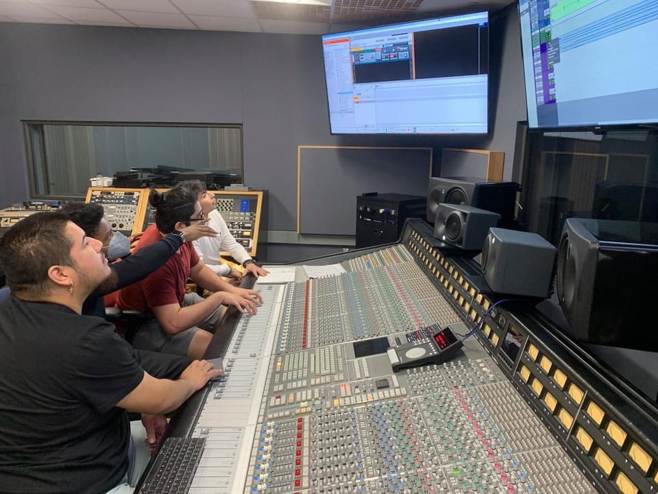 SanJacAEO's tweet photo. The new studio at San Jac is ready! Photos provided by San Jacinto Audio Engineering department. https://t.co/FrSqlRyeQ7