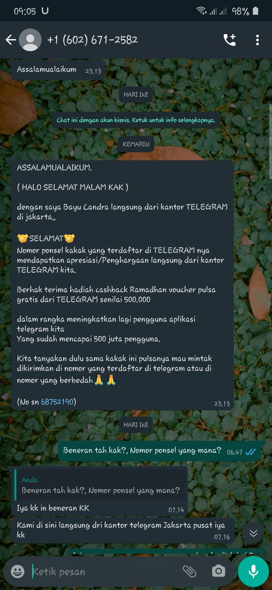 Afgarinalf's tweet photo. Penipu kok ditipu :v https://t.co/rwQP5Ww6sa