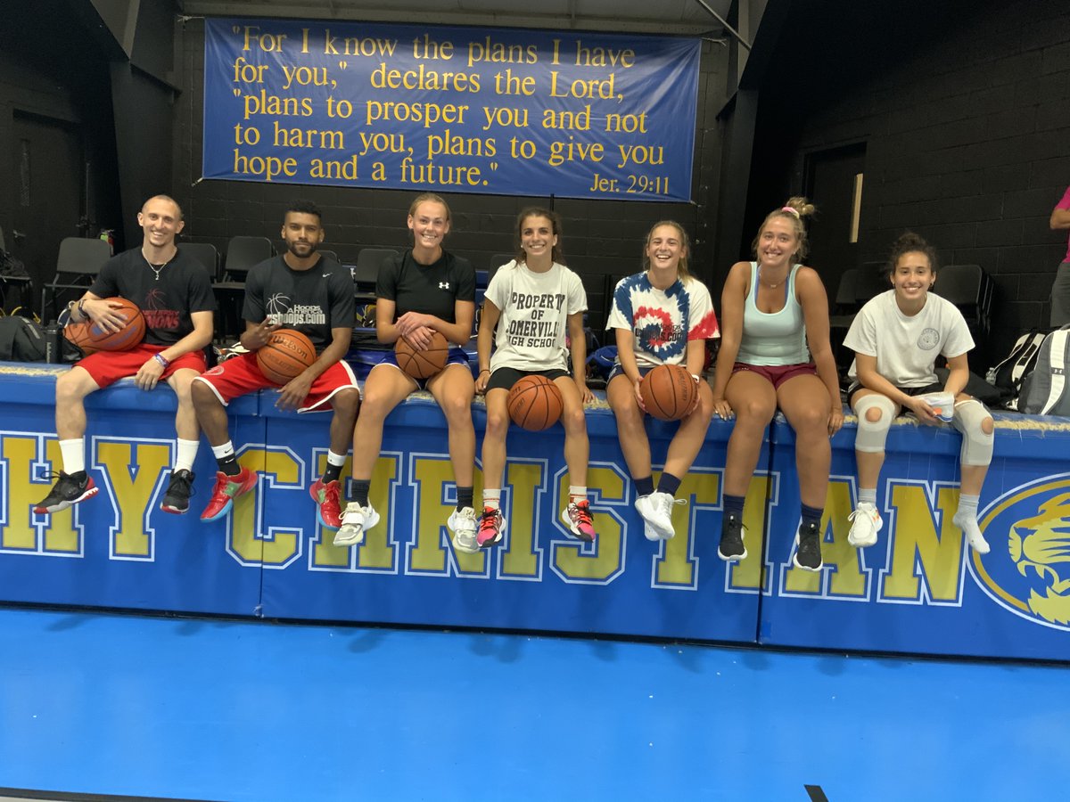 👀Coaches <a href="/InRomanWeTrust/">Roman Hernandez</a> coach &amp; <a href="/Mai_EMS/">Coach Mai 🏁</a> with a Host of #Maddies... <a href="/MaddieeDoring/">maddie</a> @madsketball <a href="/MaddySelvaggi/">Madeline Selvaggi</a> @MaddyStanley33 <a href="/maddy_rl/">Madison Lopez</a> 

⚒️Starters: <a href="/AU_WBasketball/">AU Women’s Basketball</a> <a href="/FDUKnightsWBB/">FDU Women's Basketball</a> &amp; <a href="/VilleWBBall/">SomervilleHS WBB</a> <a href="/MaterDeiPrepNJ/">Mater Dei Prep</a> 

<a href="/NJLadiesHoops/">NJ Ladies Hoops</a> <a href="/NJGhoops/">NJGhoops</a> <a href="/GthingBBall/">gthingbasketball</a> <a href="/NoBoyzAllowedBB/">No Boyz Allowed</a>