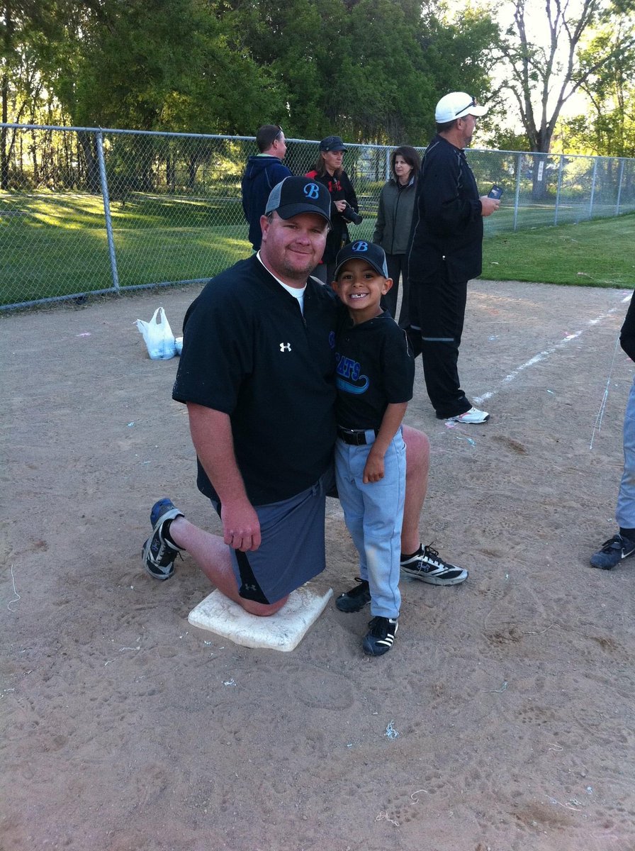 KatoFlo's tweet photo. Wow @CoachDad55 & @noahflo4 can’t believe this was 10 years ago! Always been a great coach and mentor for my sports crazed boy ⚾️🏀🏈 https://t.co/mSBopLGhqe