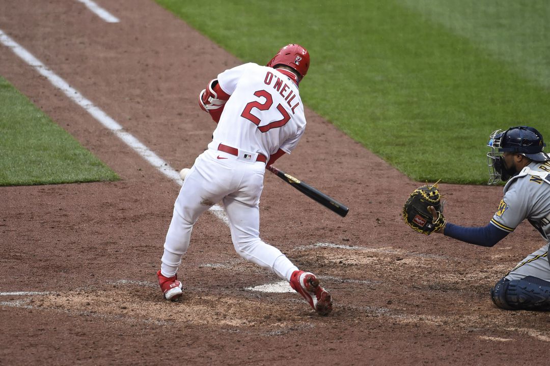 CalebOnTheCards's tweet photo. Tyler O'Neill... the hero we need AND the hero we deserve!!! #STLFLY #STLCards https://t.co/on0F4pR2B1
