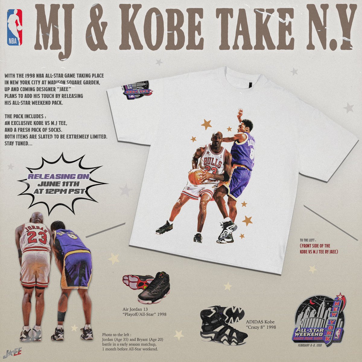 JaeeEditz's tweet photo. “KOBE VS M.J” by me.

Dropping this Friday at 12pm pst.

*Giving away the whole pack to someone who RT’s this post + follows* 🙏🏽 

RUN IT UP ! https://t.co/uq9EwWG1Ma