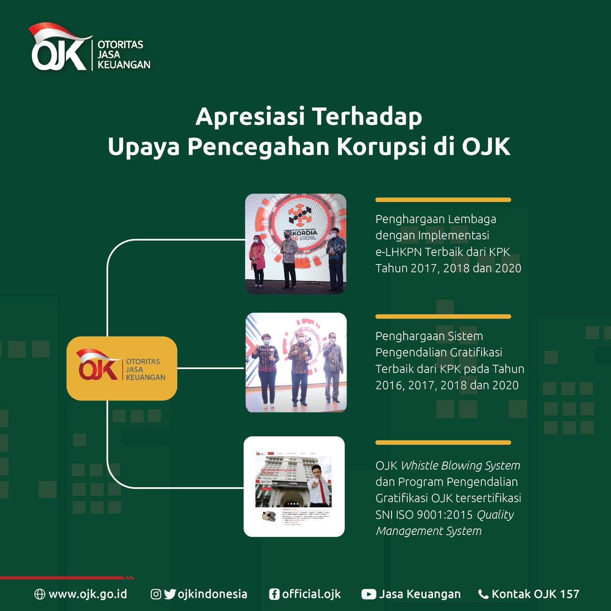 ojkindonesia's tweet photo. Seperti apa penguatan governance di OJK serta upaya menciptakan tata kelola yang baik di OJK dan sektor jasa keuangan? Simak penjelasan Ketua Dewan Audit merangkap Anggota Dewan Komisioner OJK Ahmad Hidayat pada OJK Update kali ini.

#OJKIndonesia #OJKUpdate #GoodGovernance https://t.co/S4LjCdYeJ4