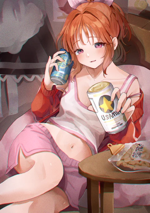 プロデューサーさん…飲みませんかっ♪ 