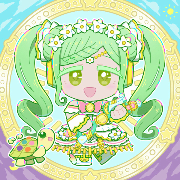 「はぴば!

#ファララ生誕祭2021 」|たかのあつのりのイラスト