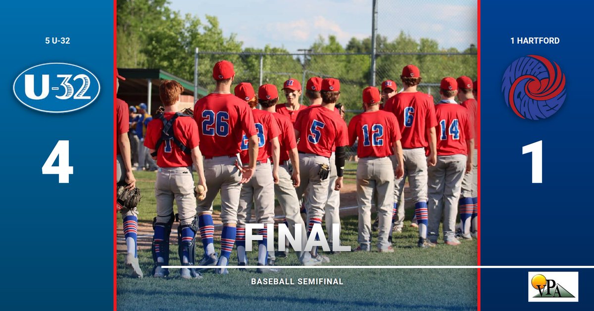 hcaneswirl's tweet photo. FINAL | Canes first loss of the season comes in the semifinals against U-32’s ace.  Hartford finishes at 16-1 in a memorable season...to include the largest baseball crowd ever at #Maxfield who witnessed tonight’s game.  Place was packed. #HurricaneBaseball https://t.co/9ryOi3hw3n