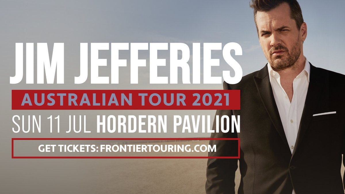 Following enormous demand nationwide. @jimjefferies has just announced a FINAL Sydney show at The Hordern this July! ➡️ bit.ly/350ZHgf