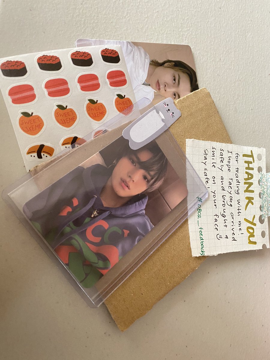 bubleetae's tweet photo. Iβm finally a gucciyong haver π Thank you so much for trading with me, @0802_sales! This definitely brought a smile on my face. I hope Mark also arrives safely to you π€
#0802_feedbacks https://t.co/GVsIQs0ugb