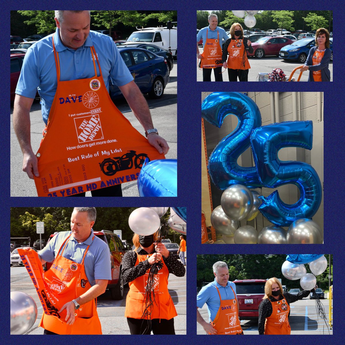 Happy 25th Anniversary <a href="/Dave_Dawber/">Dave Dawber</a>  We were so happy to celebrate your Anniversary with you today <a href="/A2HomeDepot/">Ann Arbor Home Depot</a> Thank you for everything you do for the Mighty Midwest! <a href="/HouleHeather/">HeatherHouleTHD</a> <a href="/JulieGiattino/">Julie Giattino</a> <a href="/crystal_hanlon/">Crystal</a> <a href="/kimeastman23/">Kim Eastman</a> <a href="/SchulzCharlie/">Charlie Schulz</a> <a href="/LorelWoodard/">Lorel Woodard</a> <a href="/JohnJayMcconne1/">John McConnell</a>