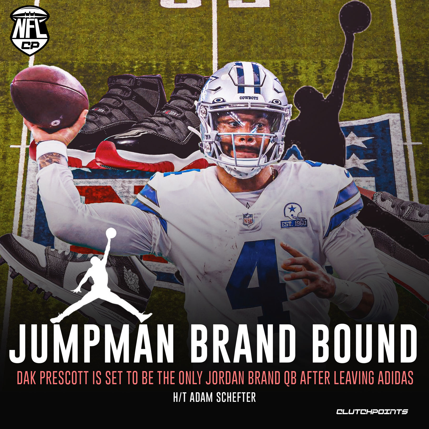 Nfl On Clutchpoints On Twitter Dak Prescott Is Set To Become The Newest Member Of The Jordan Brand Family And The Highest Paid Nfl Player Of Jumpman Https T Co Psbl7g4luk Nfl On Clutchpoints On Twitter Dak Prescott Is Set To Become The Newest Member Of The Jordan Brand Family And The Highest Paid Nfl Player Of Jumpman Https T Co Psbl7g4luk