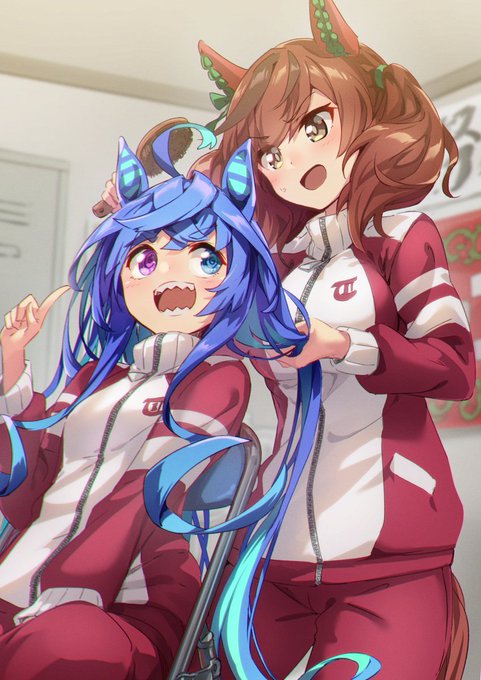 ウマ娘 アニメージュ ホログラム缶バッジ ナイスネイチャ ツイン