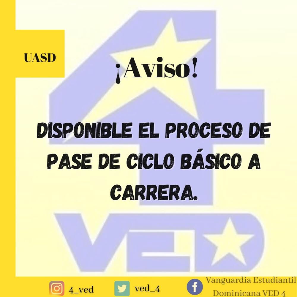 Vanguardia VED UASD tweet media