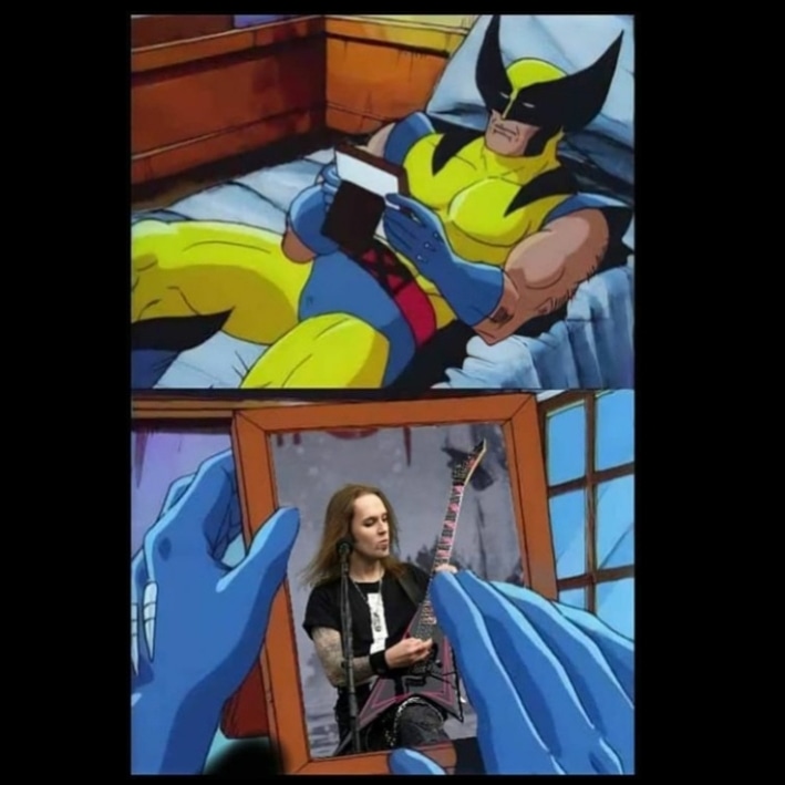 rockcomhumor's tweet photo. Entendedores entenderão...Alexi Laiho Children of Bodom.🤘🏻Siga ROCK COM HUMOR no Instagram e Kwai. Baixe kwai com este código Kwai 894362426 e comece a ganhar dinheiro.
#childrenofbodom #rock #metalmelodico #meme #memes #memerock #rockcomhumor #memederock https://t.co/RuuqyOJXw2