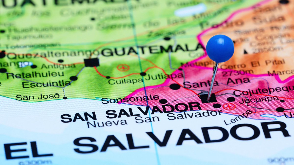 pnutrugged's tweet photo. The first flag has been planted!!! 
El Salvador is the first country to accept Bitcoin as legal tender. https://t.co/uDYpTvafK2 194 countries left to go, we look forward to playing our part in the adoption of cryptocurrency throughout the developing world. https://t.co/XSnveSOMGr https://t.co/UlfDrgEqvy