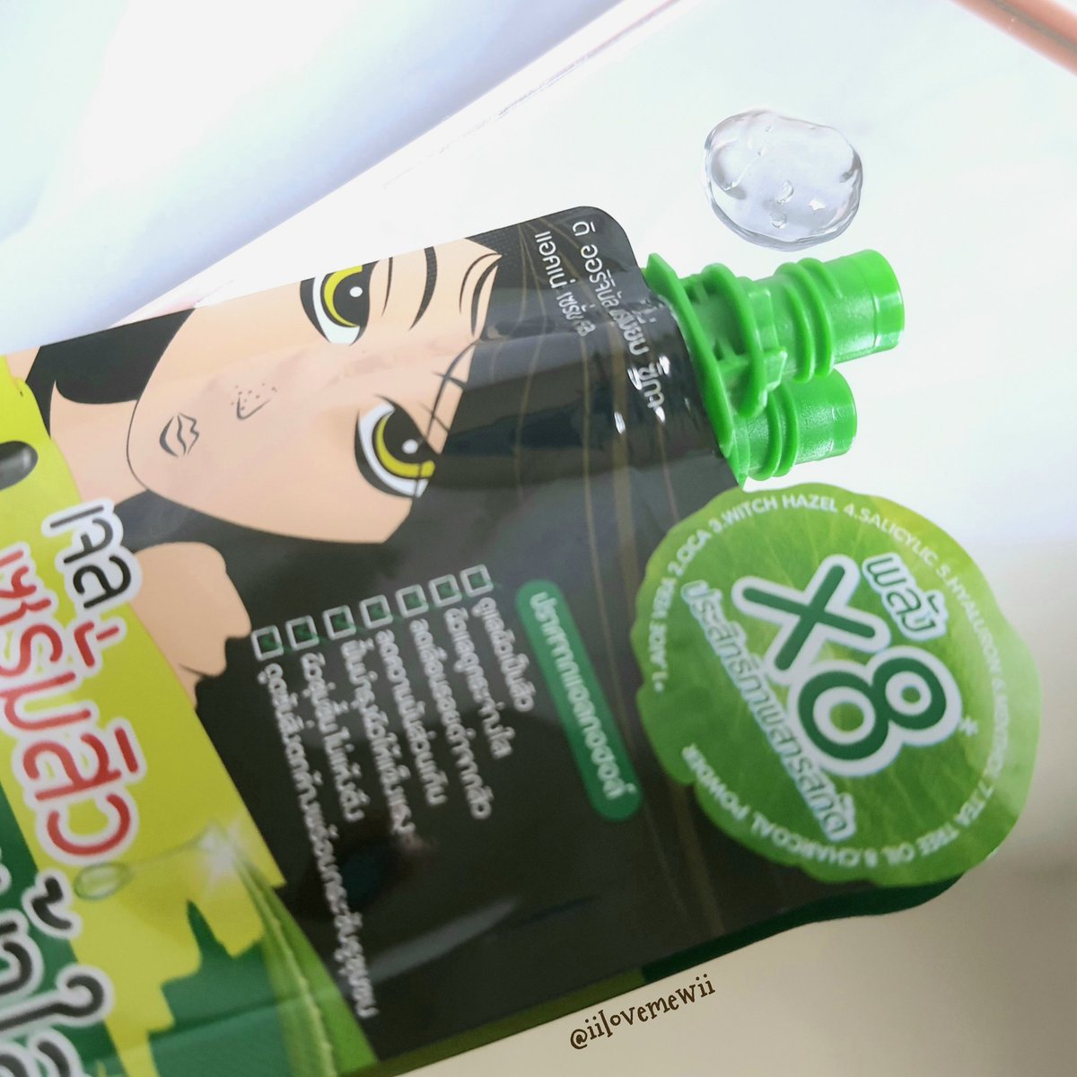 iilovemewii's tweet image. รอมานานมากในที่สุดก็ come back มาซะทีที่7-11 #เจลเซรั่มสิว ของ The Original Premium Cica Acne Serum Gel #ครีมซองลดสิว ซองเขียวๆแบบนี้ ช่วยดูแลผิวที่เป็นสิวให้แข็งแรงขึ้น ลดสิวลดรอย ใช้จนติดใจต้องตามหาน้องมาใช้ตลอดๆ ซองใหญ่อยู่เด้อซองละ 49฿.เท่านั้น ใครกลัวพลาดตุนจ้า #รีวิวเซเว่น