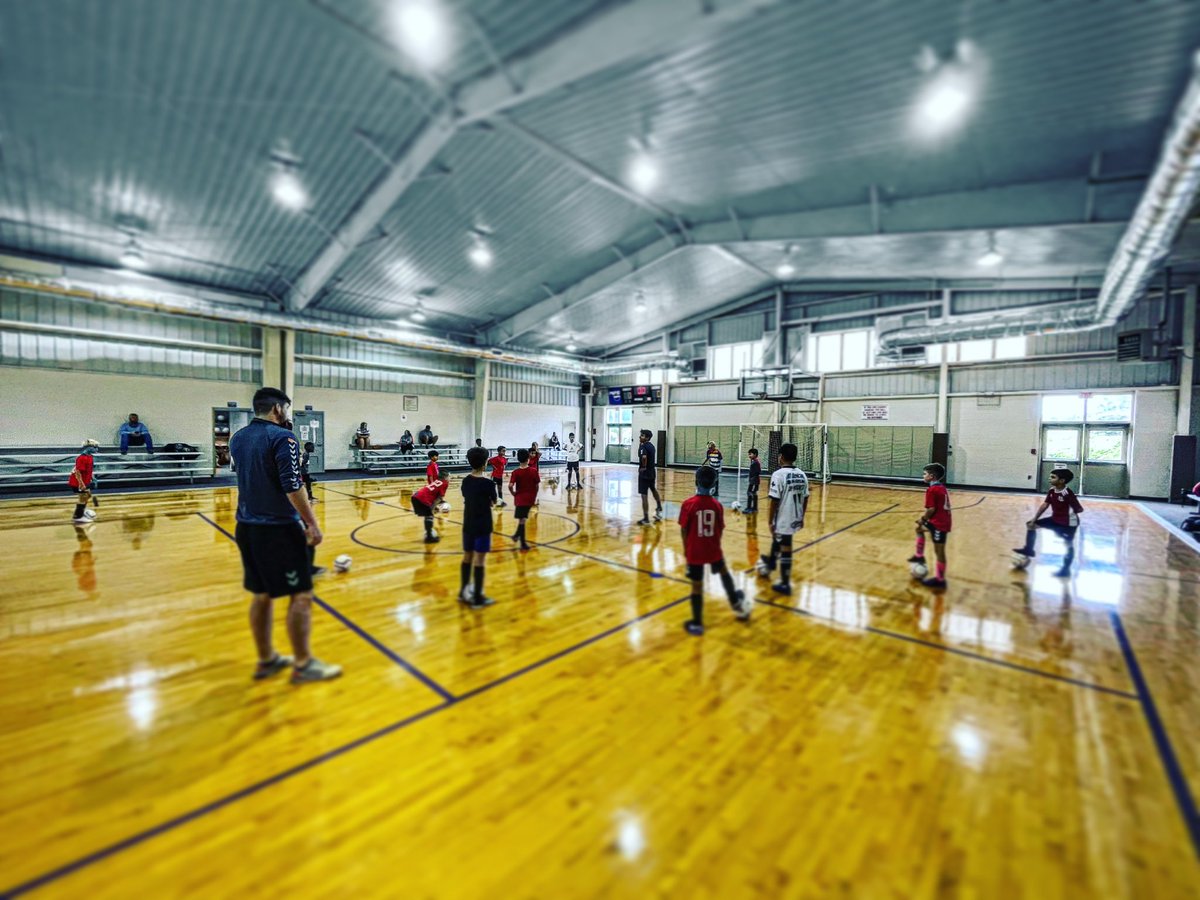 Great night of futsal. We will have coached 20 hours of academy futsal this week leading up to our summer friendlies.