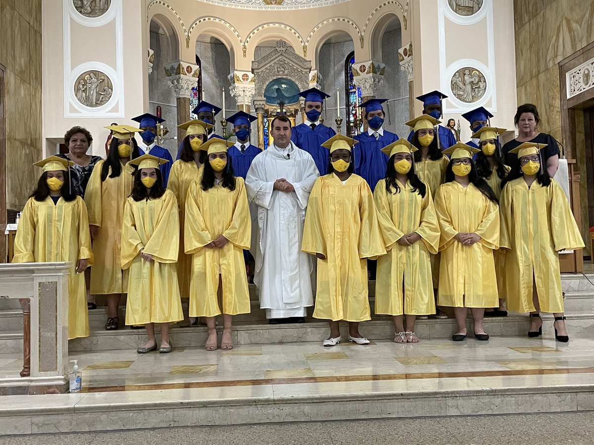 Congratulations SAS Class of 2021! #Graduation2021 #Celebration #HighSchoolBound <a href="/CSOboston/">Catholic Schools Office Archdiocese of Boston</a> @ICSFBoston