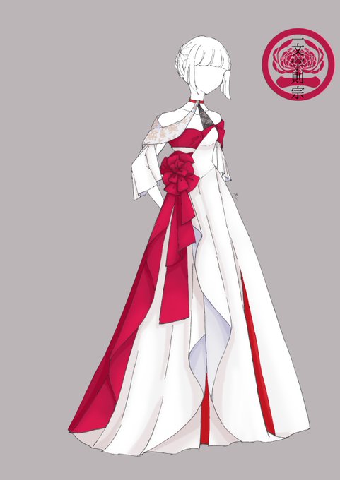 近侍ドレスのtwitterイラスト検索結果