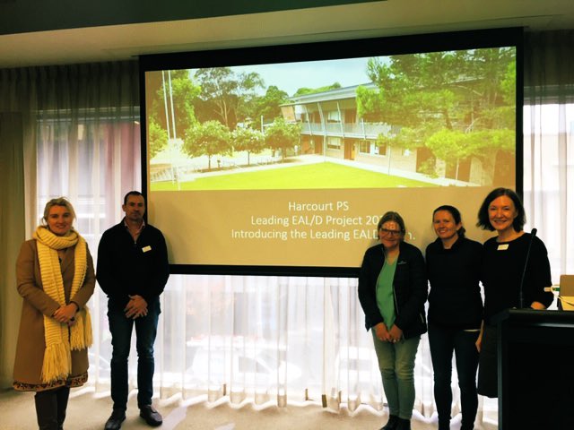 Harcourt EAL/D team presenting at the Leading EAL/D Project with 10 other schools. 

Sharing the EAL/D programs running at Harcourt with others. <a href="/Jacqui_Pearson_/">J D P</a> <a href="/janholt07/">Jan Holt</a>