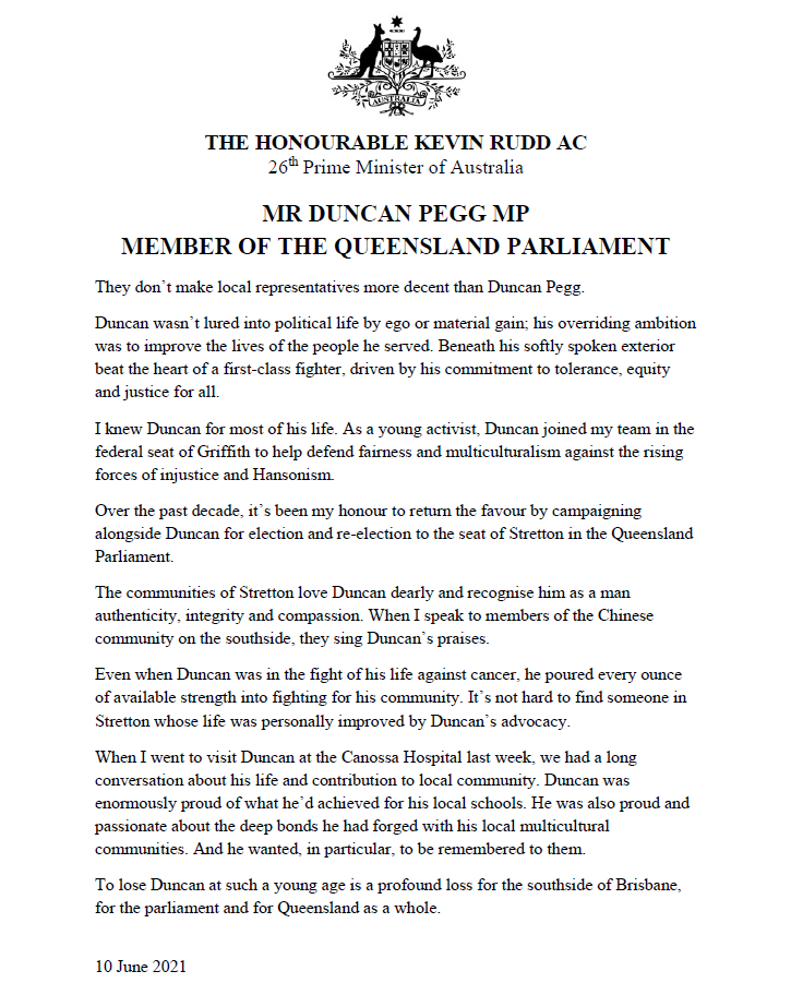 Office of Kevin Rudd, 26th PM of Australia tweet media