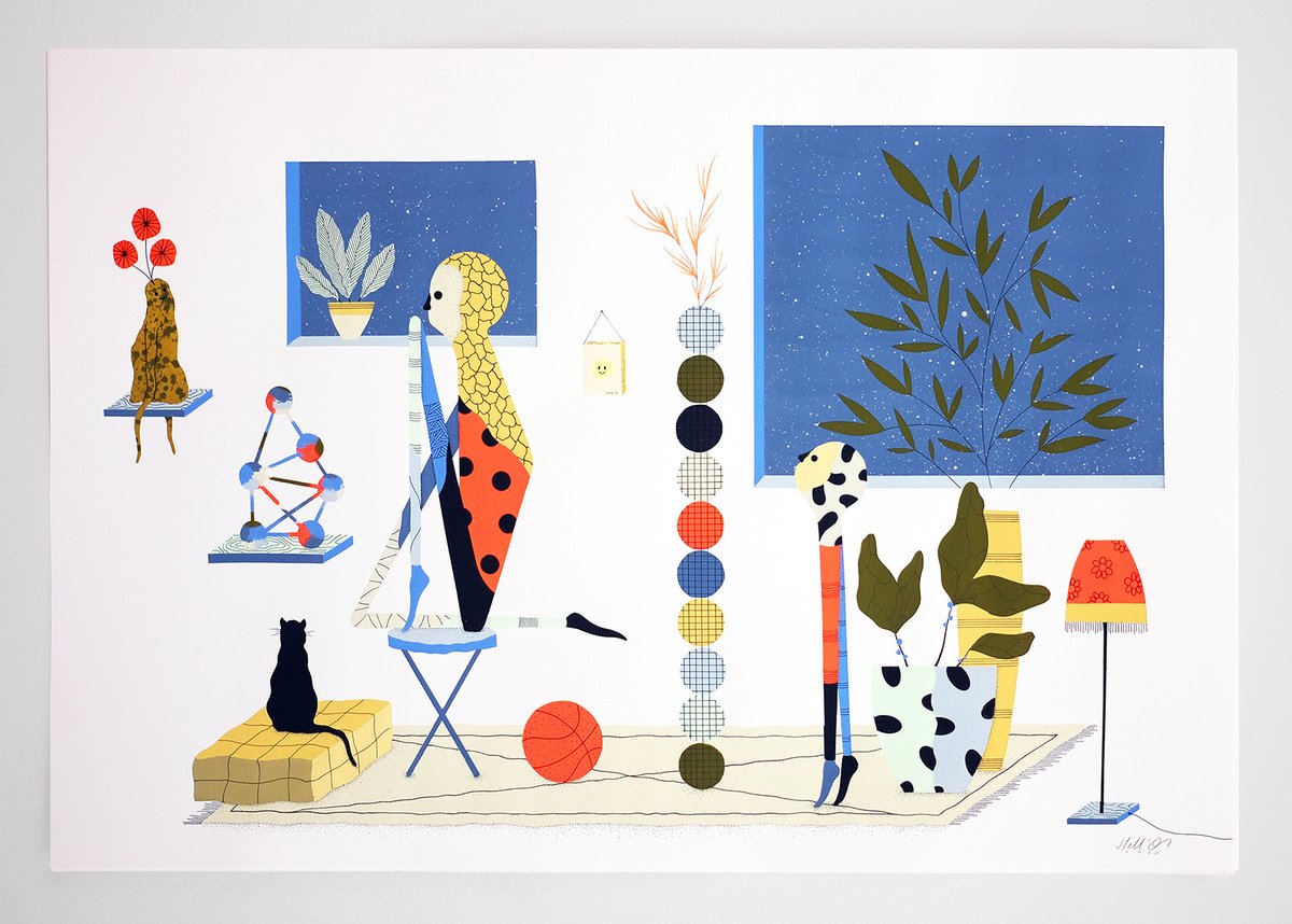 Current exhibition: "This Must Be The place" by Hell'O