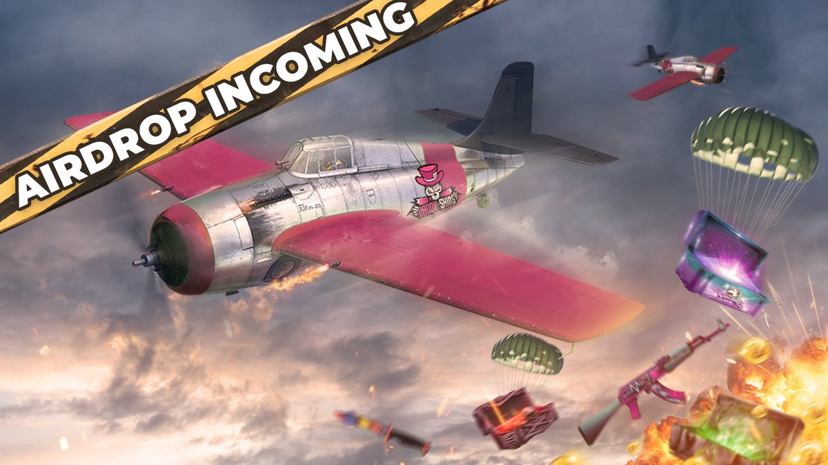 DaddyskinsCSGO's tweet photo. 😯✈SURPRISE AIRDROP✈😯

RETWEET/FOLLOW US AND WE'LL DM SOME OF YOU!

🪂 Free Arena's
🪂 Daddyskins balance
🪂 CSGO skins
🪂 Cryptocurrency

GO GO GO! #Airdrop https://t.co/xWjvHB261q