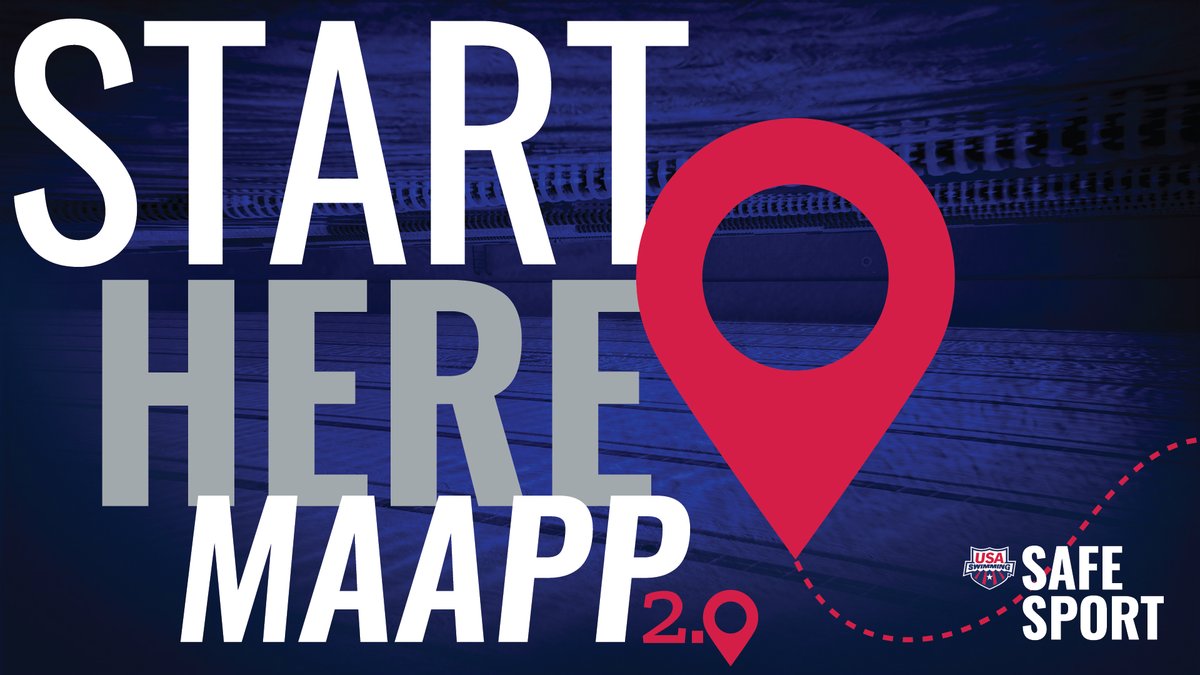 𝗧𝗲𝗮𝗺𝘀: MAAPP 2.0 is here!

USA Swimming's MAAPP policies have been updated to ensure a healthy and positive environment free from abuse for all our members.

Details: bit.ly/3waBmka