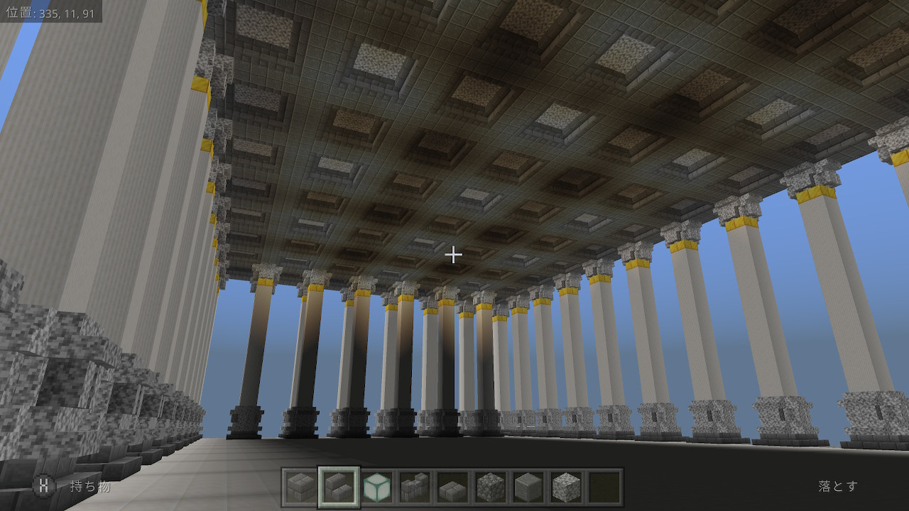 みこちゃん マイクラswitch Minecraft マイクラ マインクラフト 神殿内部 内装はこれから T Co Qnvrhqwy5v Twitter
