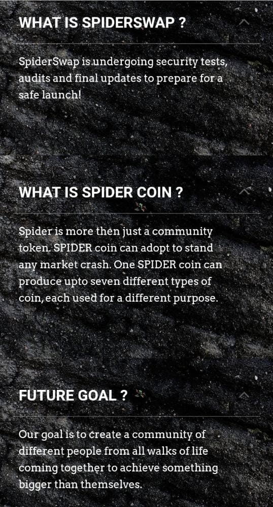 SpiderswapS's tweet photo. #Spidercoin https://t.co/1E7soxWfSp