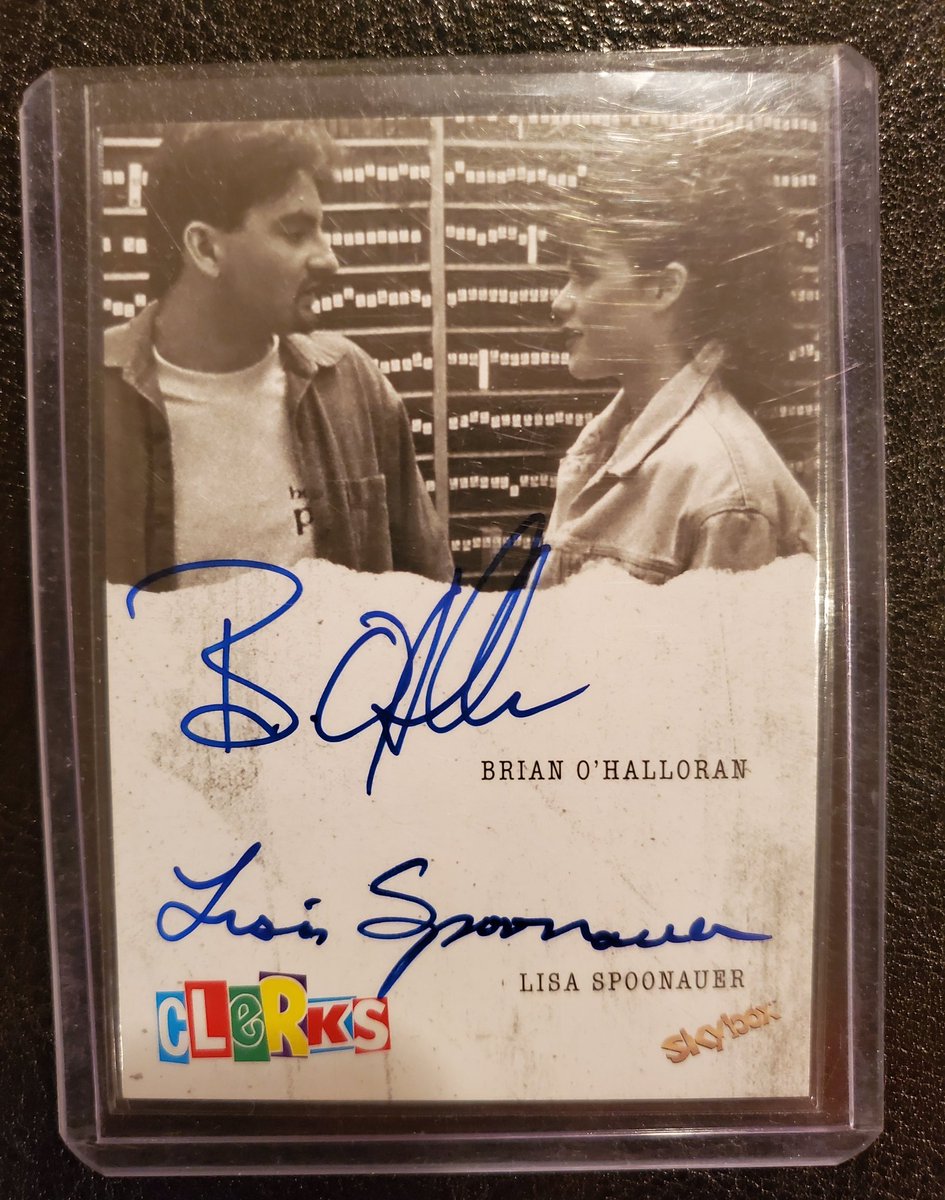 Looking for $60. $30 to me and 30$ donation to @Sigs4Soldiers . Who wants this amazing dual auto? #Clerks #Clerks2